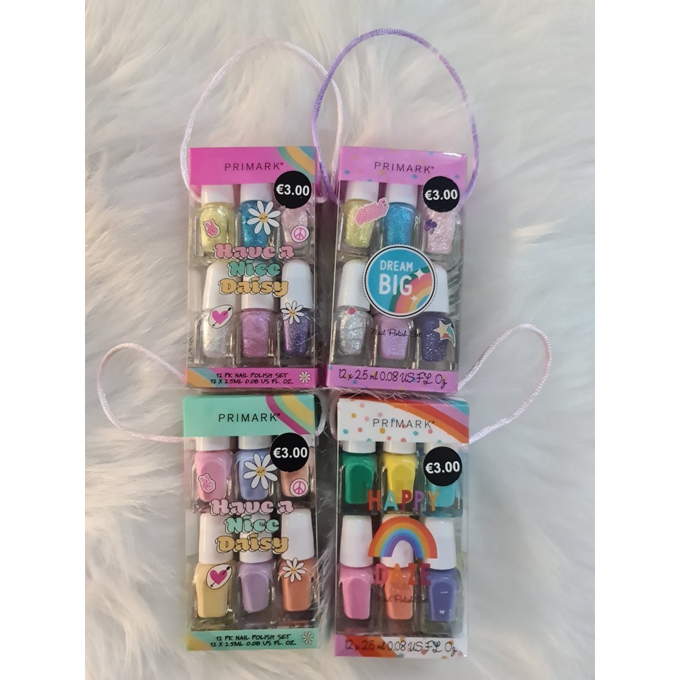 Set Sơn Móng Tay cho bé 12 Nail Polish hàng nội địa Anh