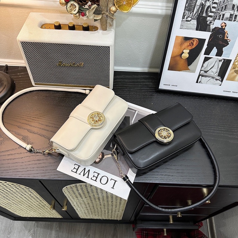 Túi xách nữ ,túi kẹp nách khoá tròn