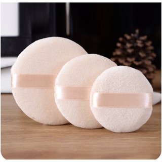 Bông dặm phấn phủ , phấn nền mút tròn dày dụng cụ trang điểm có size Loại nhỏ 6cm,1 cái