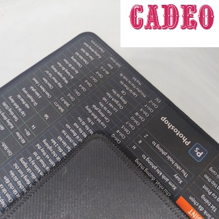 Bàn di chuột khâu viền Goldtech dầy 4mm loại 25.30