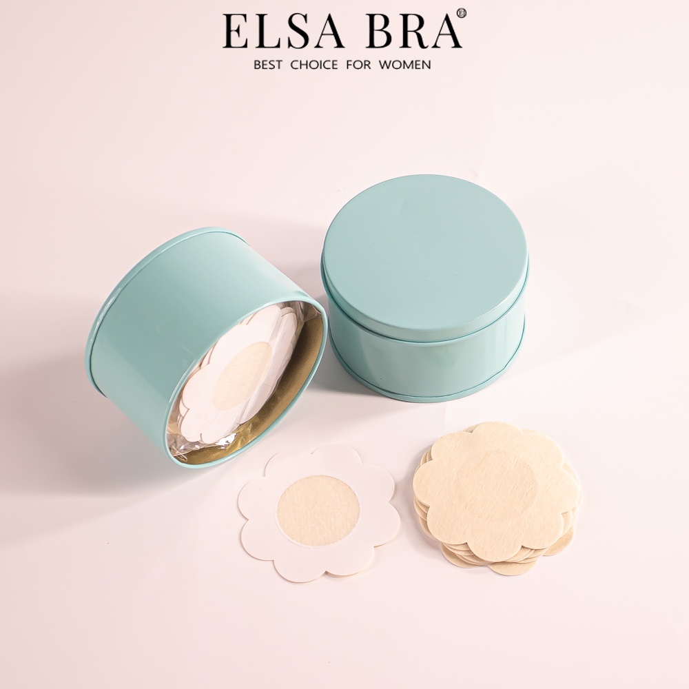 Hộp Dán Nhũ Hoa 𝐄𝐋𝐒𝐀 𝐁𝐑𝐀 60 Miếng Dán Cao Cap Cấp - 307