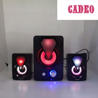 Loa nghe nhạc Vi tính, laptop, điện thoại 2.1 YST-1306, YST-1307 | 2.0 YST-1053 YST-1046, Led RGB 7 Màu Giá Rẻ