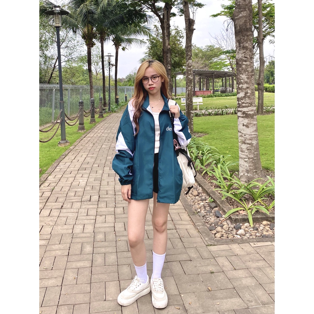 Áo Khoác Dù DERERRO JACKET 2 Lớp Có Túi Trong Unisex ZOOZOO