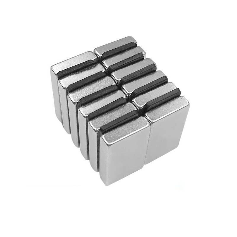 Nam châm chữ nhật 25x15x5mm loại nam châm đất hiếm N35, nam châm siêu mạnh, nam châm trắng đất hiếm,