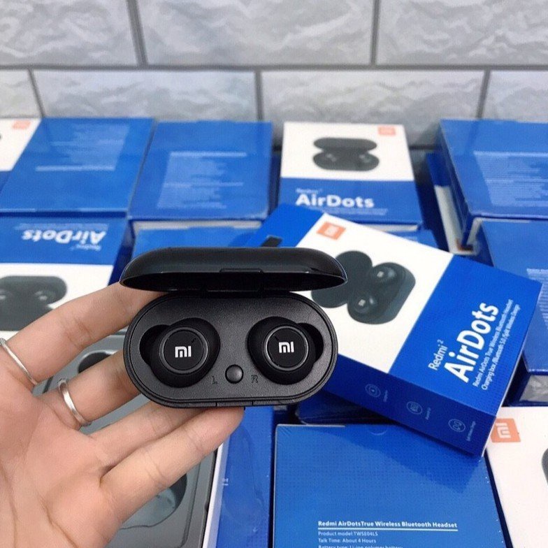 Tai nghe Redmi2 TWS Pin Cực Trâu ÂM Bass Mạnh Nghe Nhạc Siêu Thích- bh 1 tháng