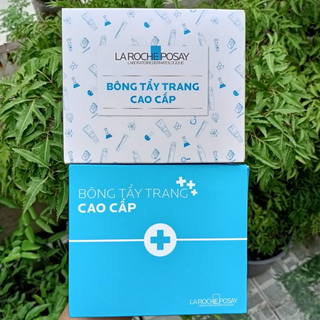 Bông tẩy trang NEW COTTON BOX La Roche-Posay 80 Miếng