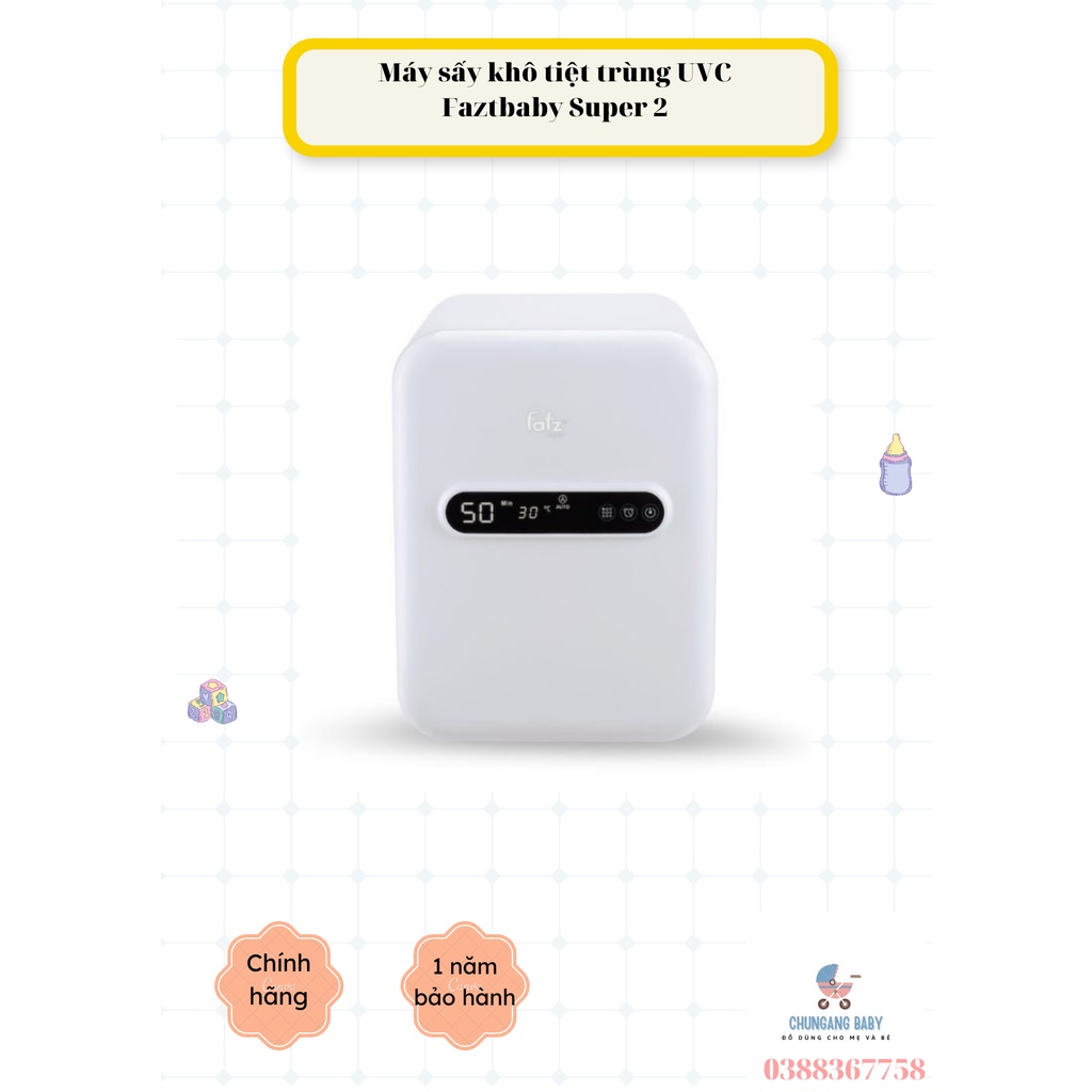 Máy tiệt trùng sấy khô UV Fatzbaby Super 2 – FB4706SL