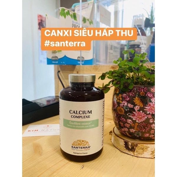 Canxi hữu cơ siêu hấp thụ santerra