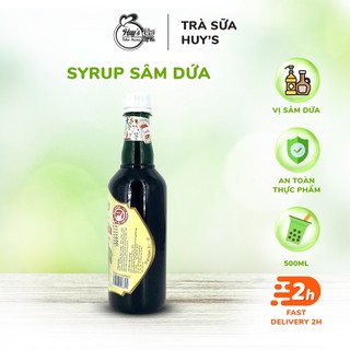 Siro, Syrup Vị Sâm Dứa X.O Chai 500ml