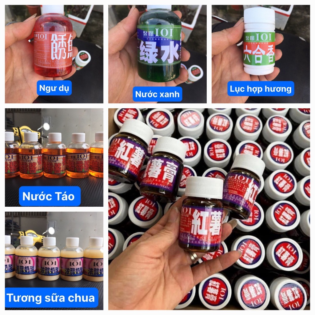 Mồi - tinh mùi 101 siêu nhạy cá