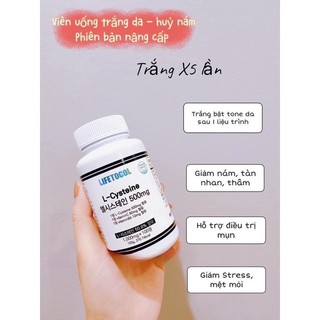 Viên uống trắng da lcystein lifetocol