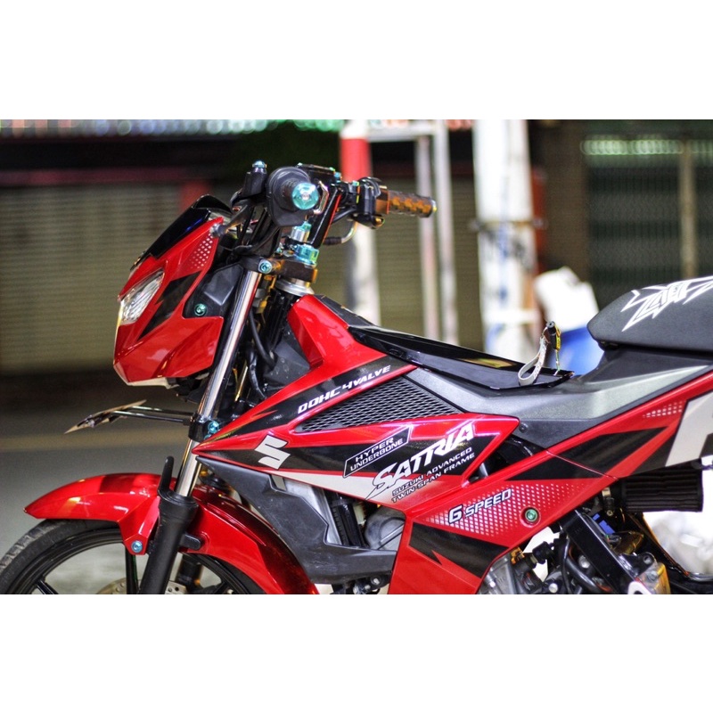 Tem satria full đỏ tem f150 bạc