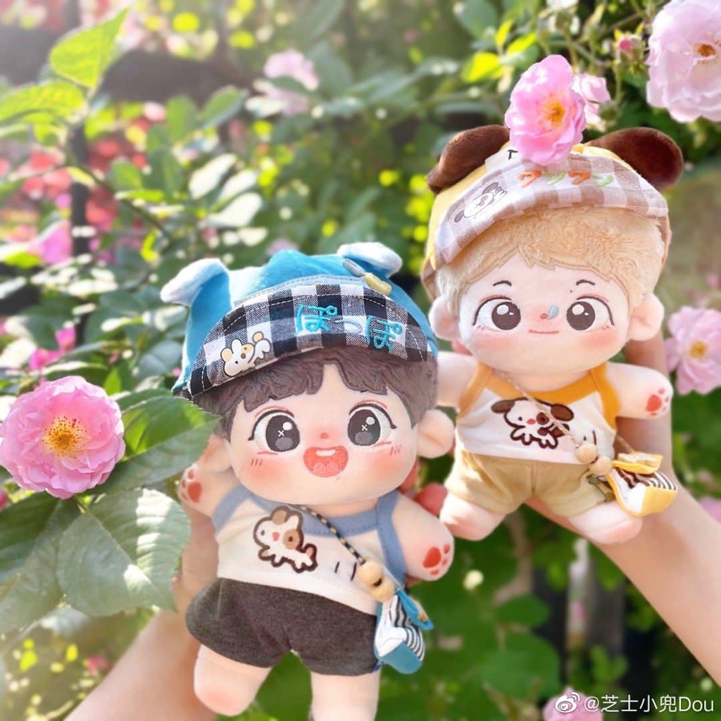 CẶP BÚP BÊ BÁNH KEM BÁNH HẠT DẺ 20cm
