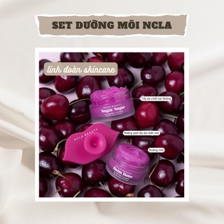 Set Dưỡng Môi NCLA Beauty Lip Treatment (Lip Balm + Lip Scrub + Scubber)