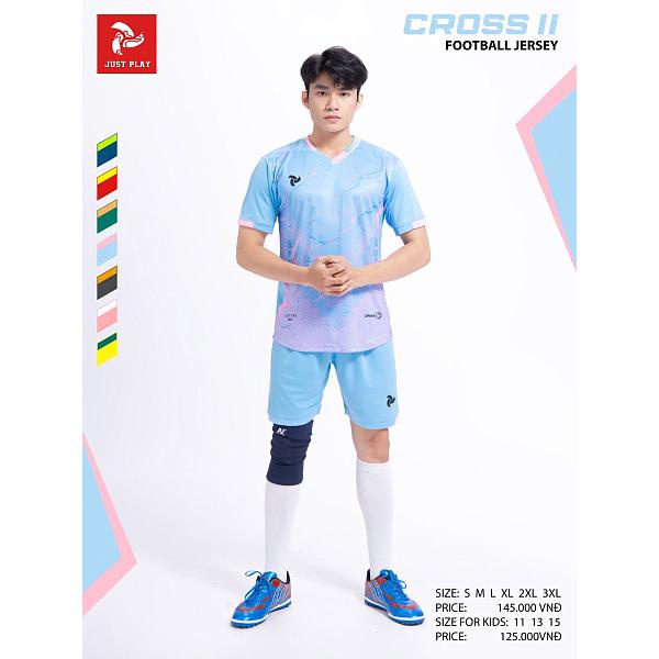 JUSTPLAY CROSS II, áo bóng đá thiết kế