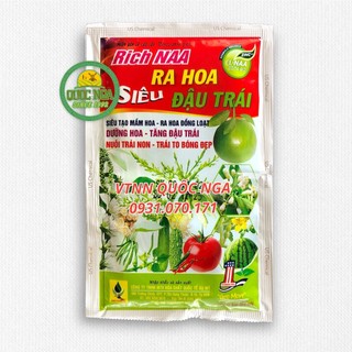 PHÂN BÓN LÁ SIÊU RA HOA - ĐẬU TRÁI [Hoa kiểng, Ớt, Dưa, Cà, Tiêu, Đậu]