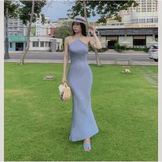 Đầm / váy lụa silk cao cấp mix ren cổ yếm sexy