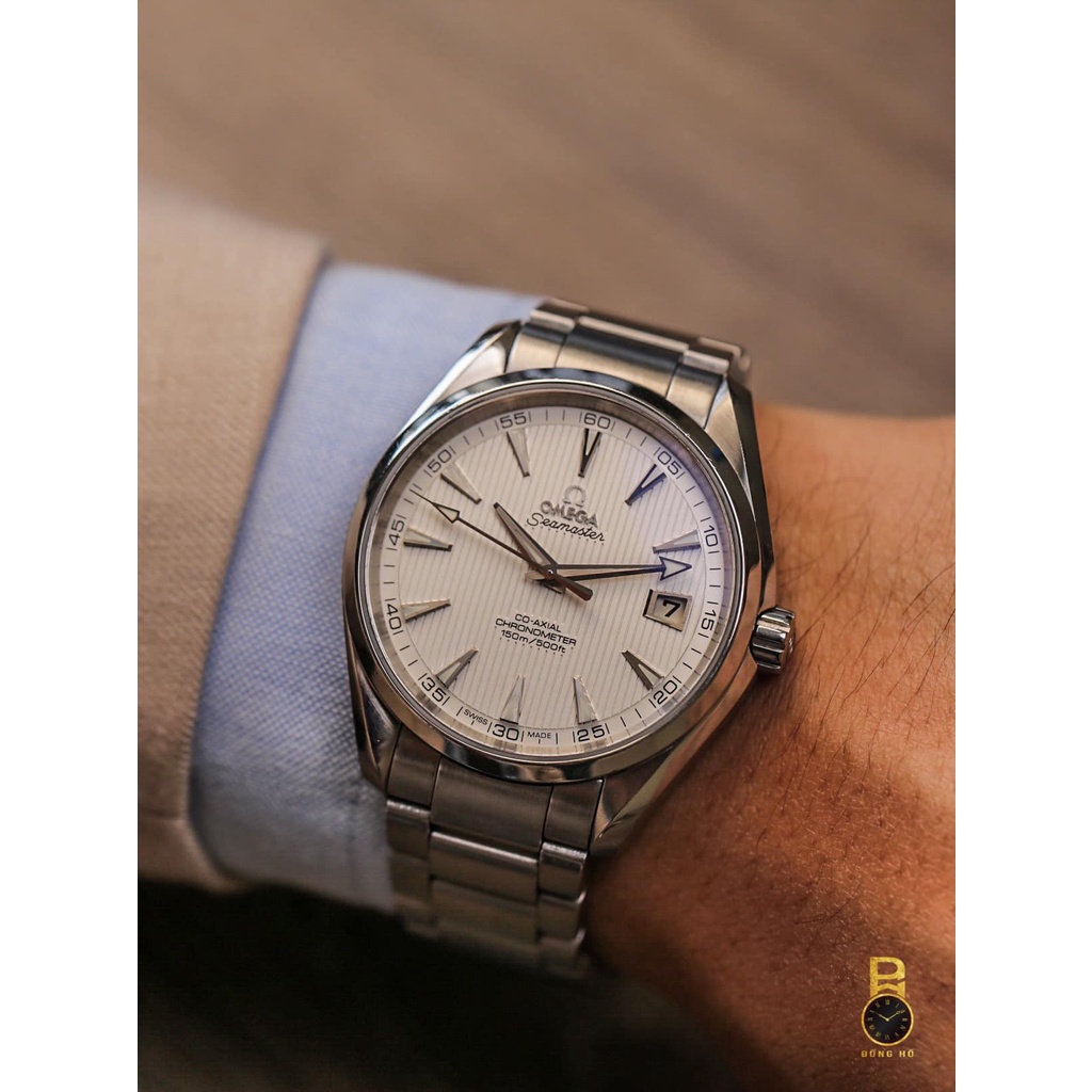 Đồng hồ nam omega dây thép đặc thanh lịch trẻ trung BH 12 tháng.