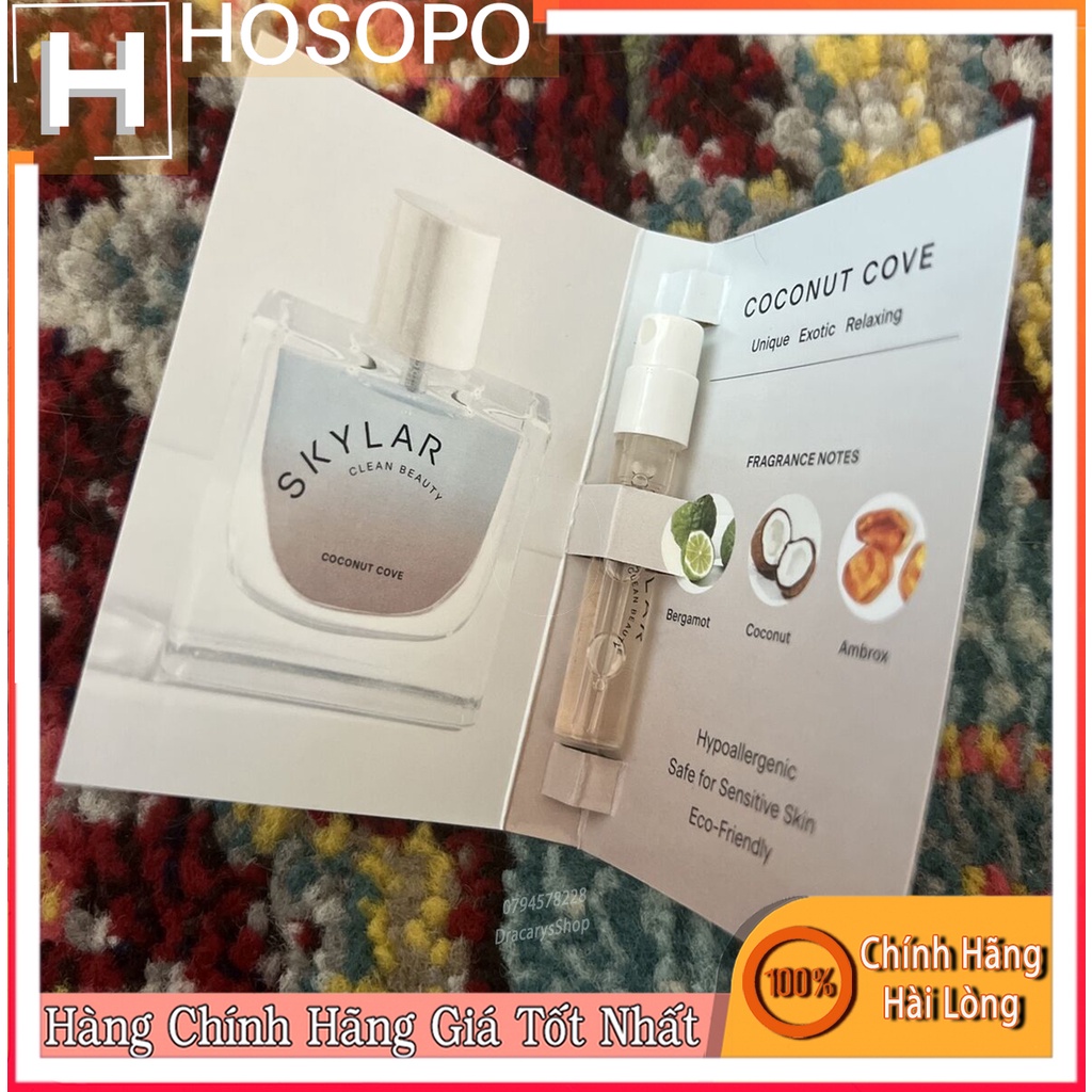 Vial Nước Hoa Nữ Skylar Coconut Cove Edp 1.5ml