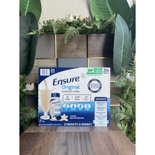 Sữa Ensure nước Mỹ hương Vani Ensure Original Vanilla 237ml