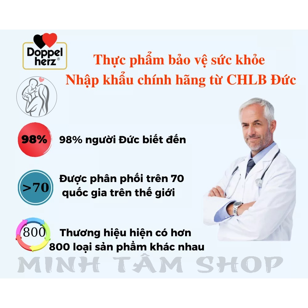 Siro Doppelher giảm ho đờm cho bé Kinder chai 100ml