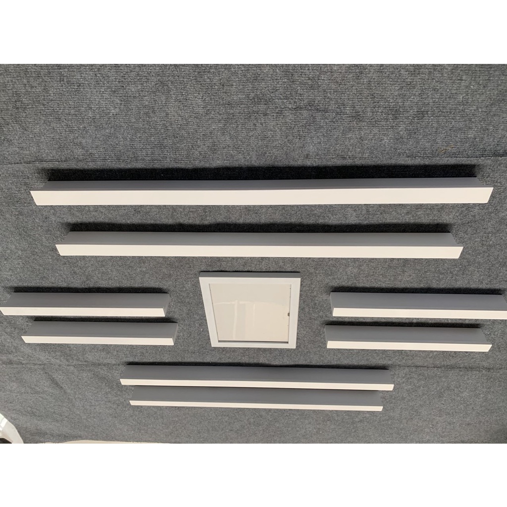 Bộ 8 Kệ Nail Treo Tường Chuyên Nghiệp Chuẩn Salon - Kệ Để Sơn Móng Tay