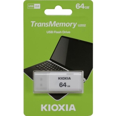 USB Kioxia 32GB / 64GB 2.0 U202 Màu trắng - Bảo hành chính hãng 60 tháng