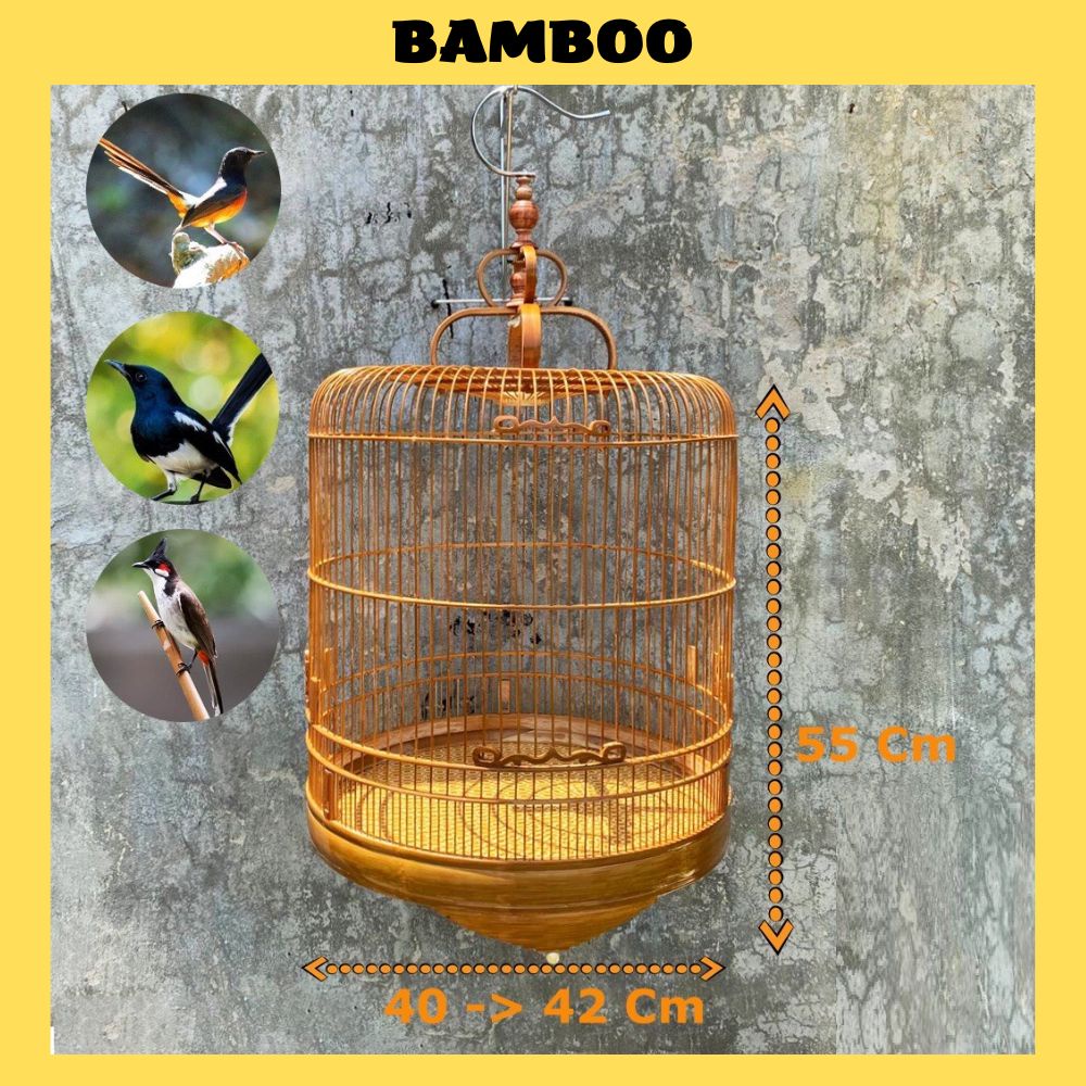 Lồng Chòe Lửa, Lồng chim Chòe Than - Chích Chòe đẹp (warbler cage)