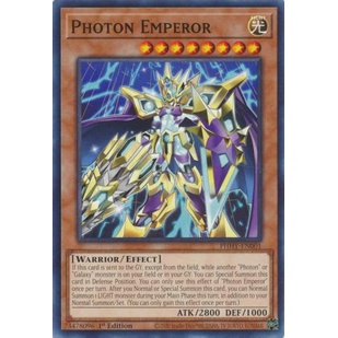Thẻ bài Yugioh - TCG (UK) - Photon Emperor / PHHY-EN001'