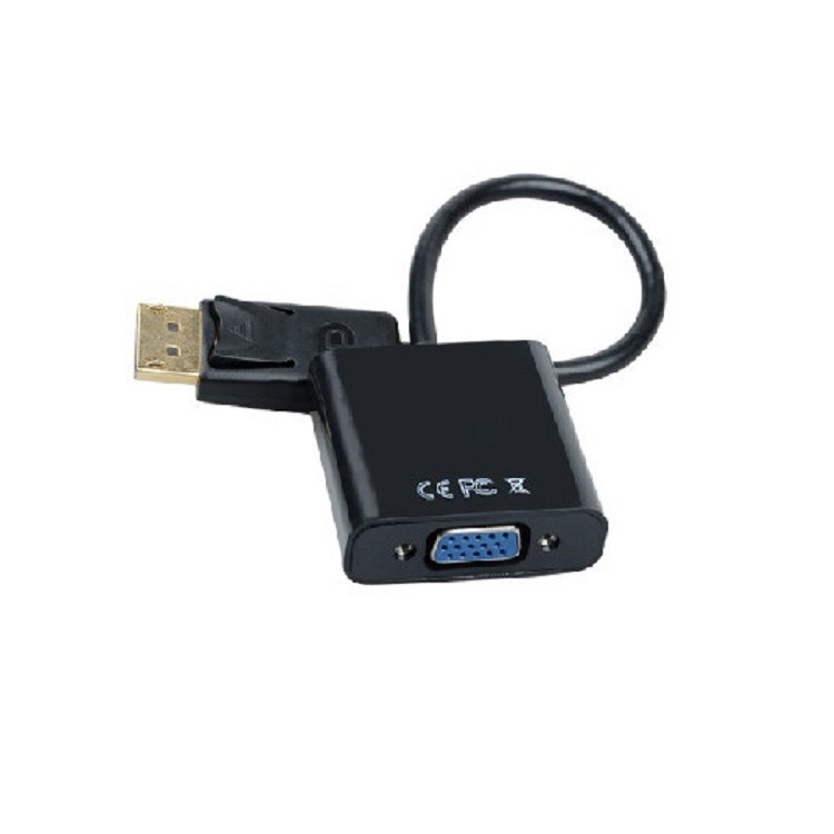 Cáp Chuyển Displayport to HDMI, VGA Cho PC,laptop, Máy Chiếu Cao Cấp Độ Dài 20CM LABADO