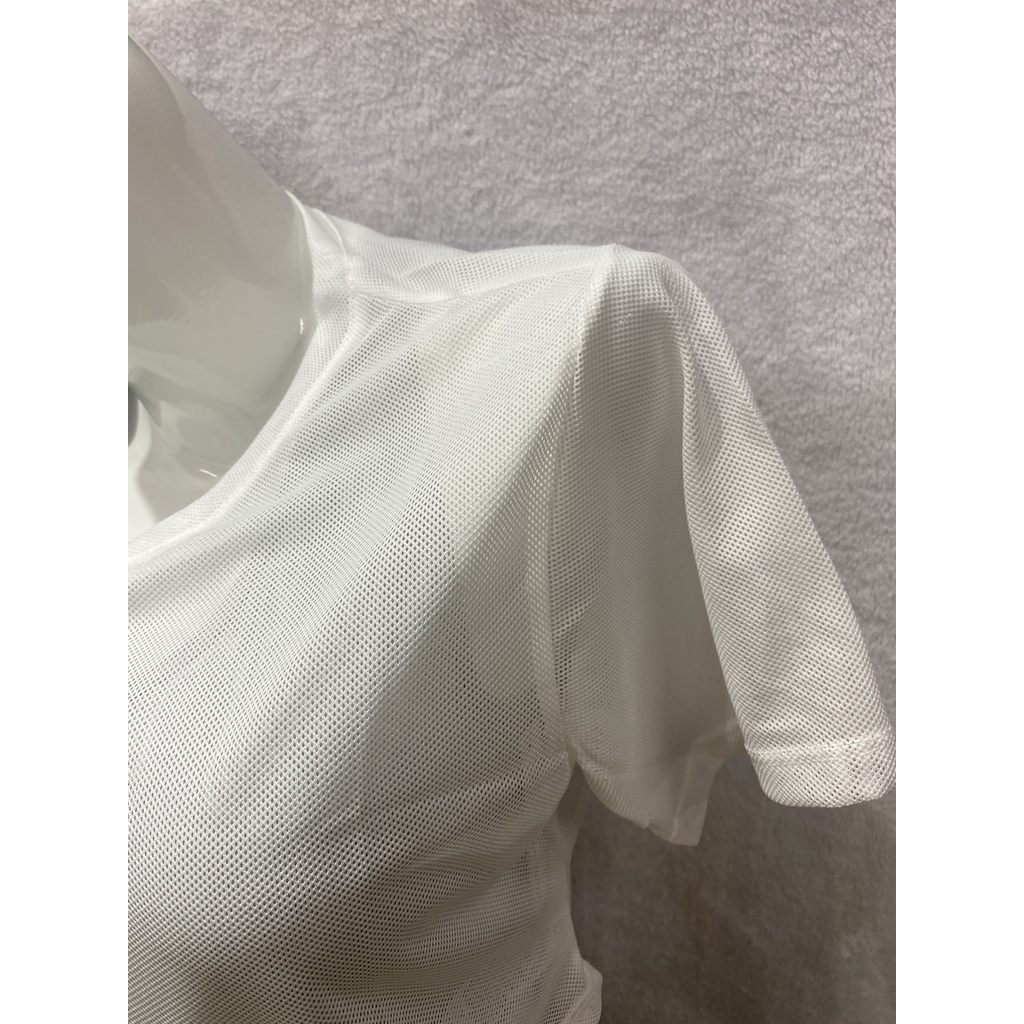 Áo tập croptop lưới mịn sành điệu cho các bạn tập zumba dance, chạy bộ