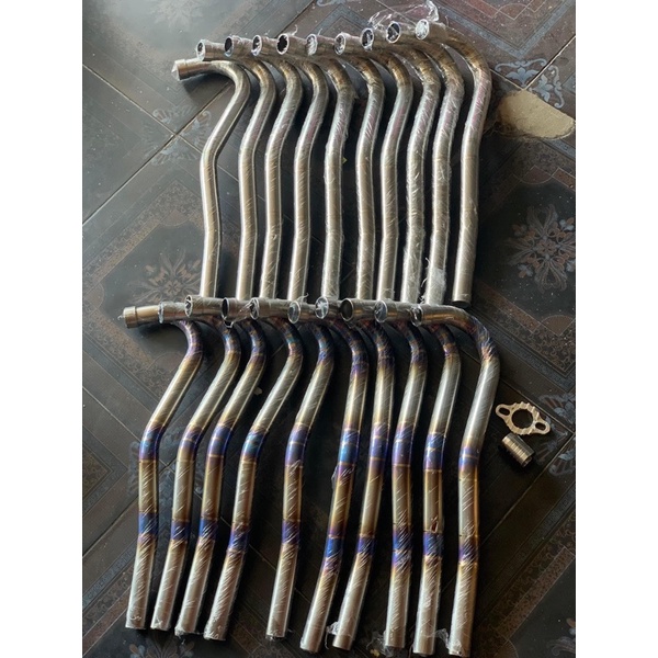 Cổ pô titan cho future , wave , dream