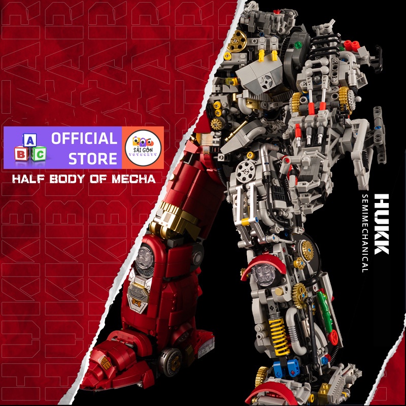 Đồ Chơi Lắp Ráp Kiểu LEGO Mô Hình ROBOT Anti HULK BUSTER Iron Man Trong Avengers 10513 Với 4183 Mảnh Ghép Chi Tiết