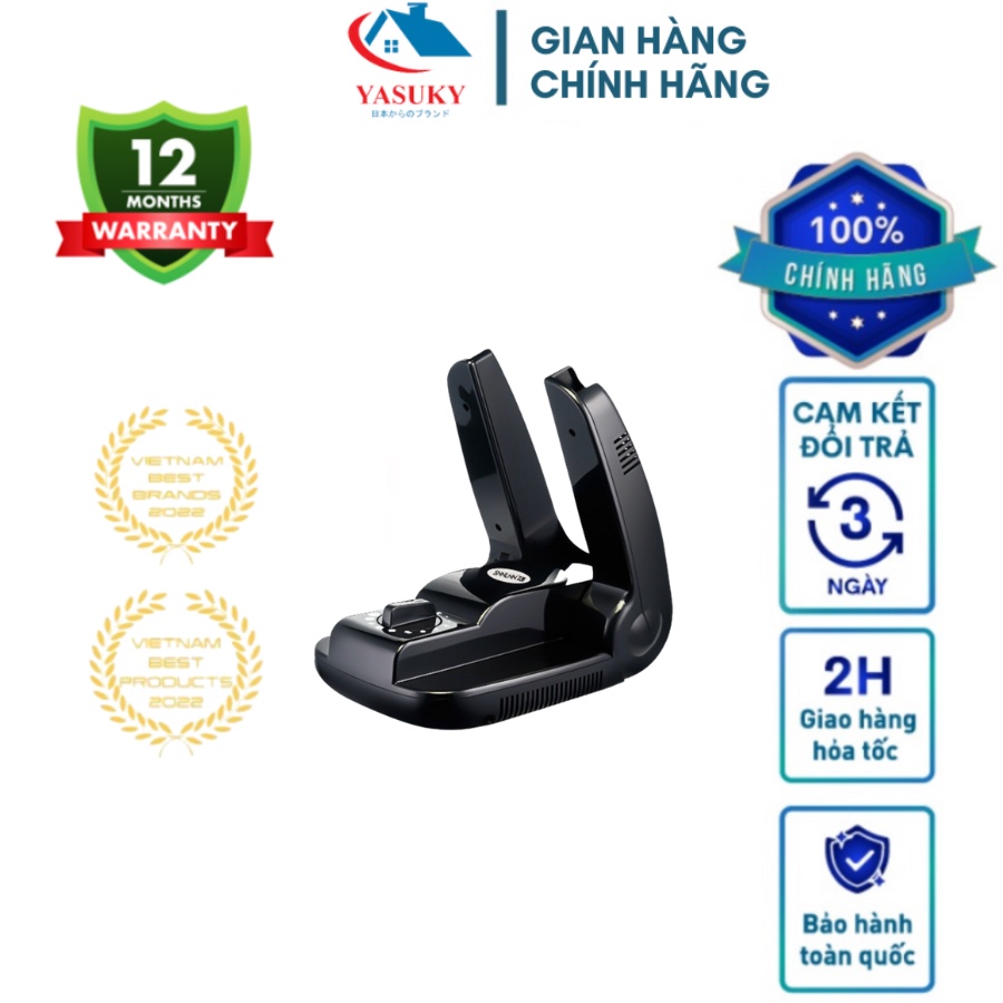 Máy sấy giày Yasuky - Khử mùi giày khiến giày dép luôn thơm tho khô thoáng cao cấp