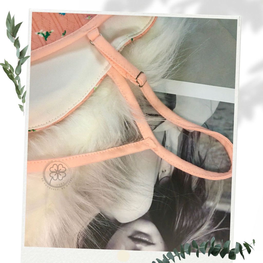 Doris set - set ngủ 2 dây thiết kế, thun cotton thông hơi