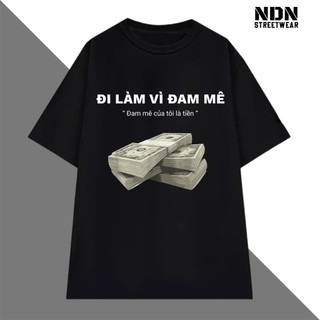Áo thun form rộng đi làm vì đam mê nam nữ dáng oversize