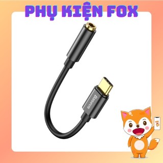 Jack chuyển đổi chân typec sang 3.5mm,cổng chuyển đổi baseus chính hãng bảo hành 12 tháng