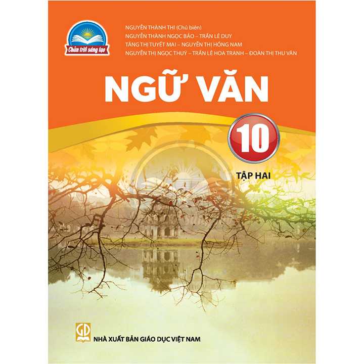Sách - Ngữ Văn Lớp 10 Tập 2 - Chân trời kèm 5 bút bi mực xanh