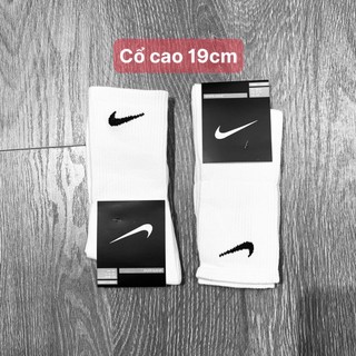 The 1991 Sneaker Tất Nike cổ lửng đen trắng dệt kim