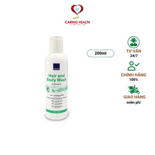 Dầu tắm gội khô Abena 200ml