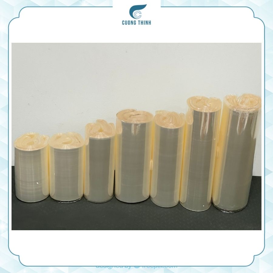 Màng co Nhiệt PVC bọc nắp cho các loại chai lọ nắp hũ yến 9.5cm