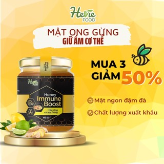 Mật ong chiết xuất Gừng 60g Immuneboost HeVieFood