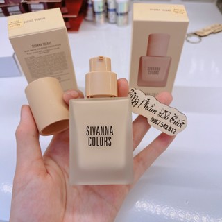 Kem Nền Sivanna Colors Silky Matte Coverage Foundation HF 118 30ml