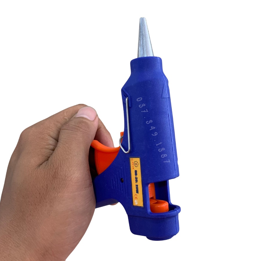 Súng bắn keo nến 20W Gstar GG20 loại nhỏ đầu xịt keo bằng sắt mạ xi - Học Sinh Store