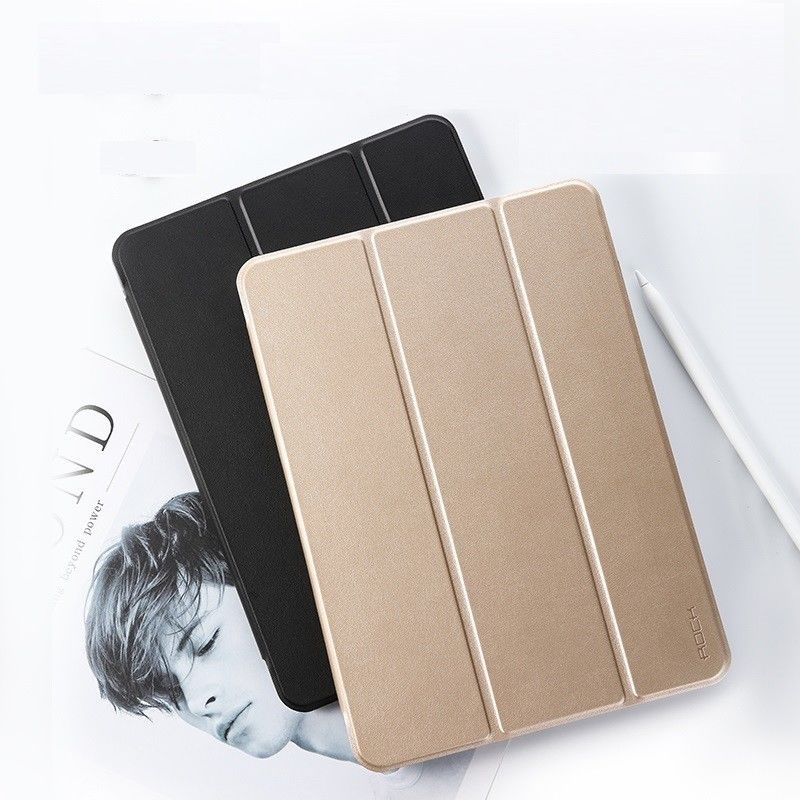 ""Sale Hot Giá Sốc""Bao Da iPad Pro 12.9 2018 Nắp Lưng Trong Suốt Hiệu Rock Touch