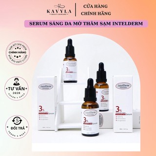 Serum sáng da, mờ thâm sạm intelderm 3% tranexamic acid serum 30ml