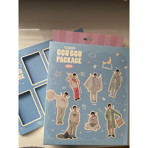 Hộp ENHYPEN GGU GGU PACKAGE 2023 rỗng