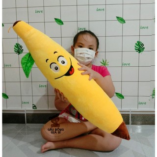 Gối ôm trái chuối gấu bông trái chuối nhồi bông dễ thương