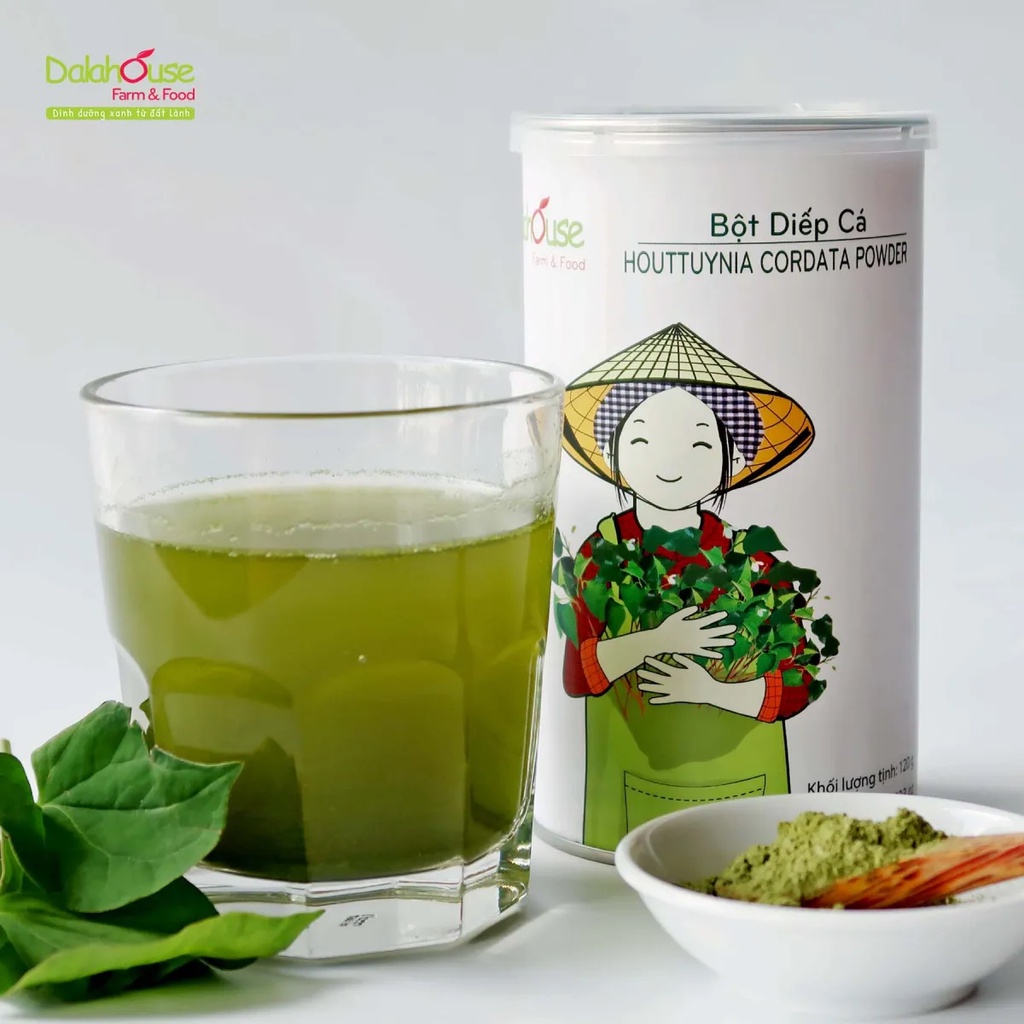 Bột diếp cá Dala House 120g - Xanhsam Organic