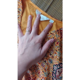 đầm vải hoạ tiết